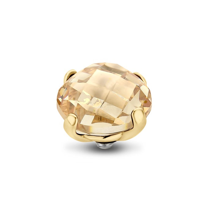 Roxane Creation Pierre Melano Twisted Bold Facet Stone golden shadow or